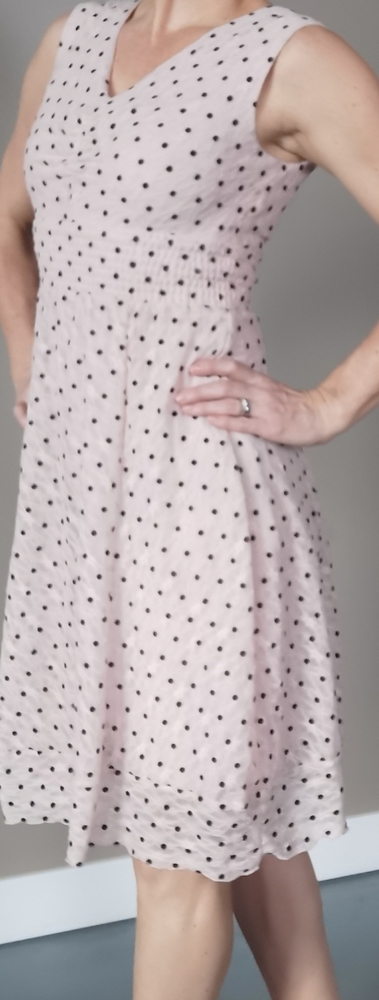 Ricky's Pink polka dot spring dress